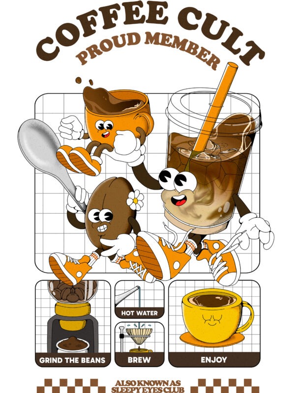 COFFEE CULT PROUD MEMBER