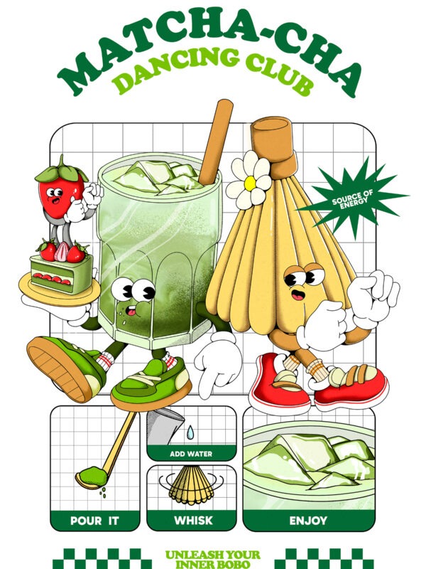MATCHA-CHA DANCING CLUB