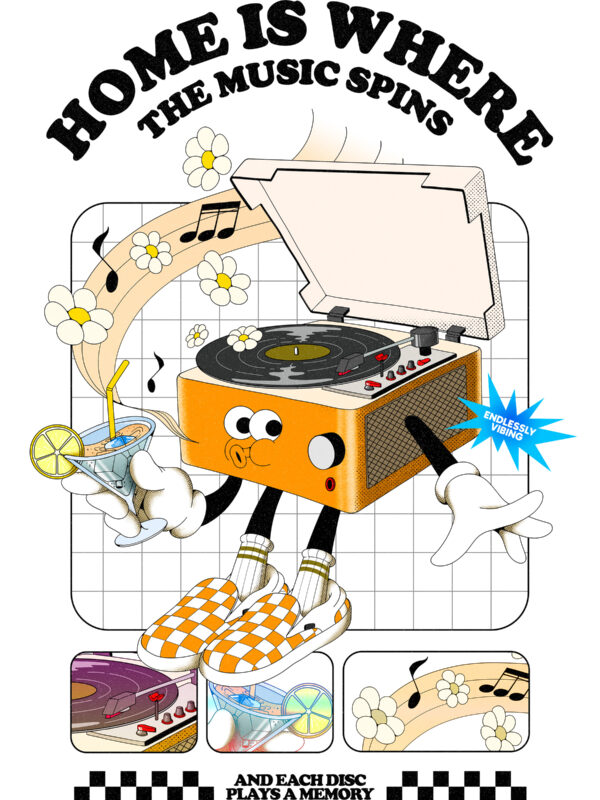 HOME IS WHERE THE MUSIC SPINS